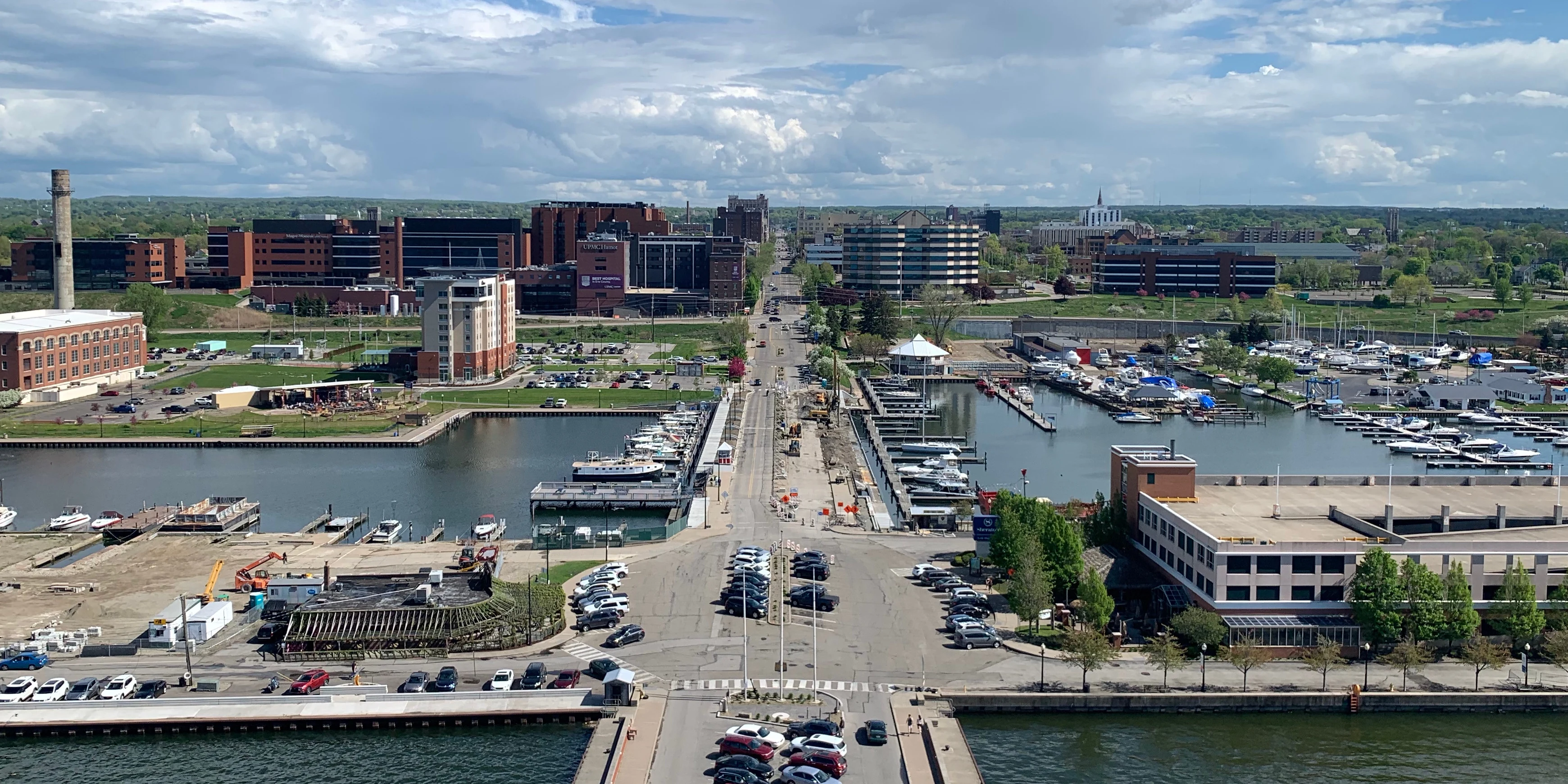 Commercial Roofing Contractors Downtown Erie, PA